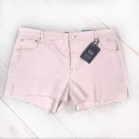 GAP Pants - NWT Gap 33R raw hem 3 inch button fly denim shorts